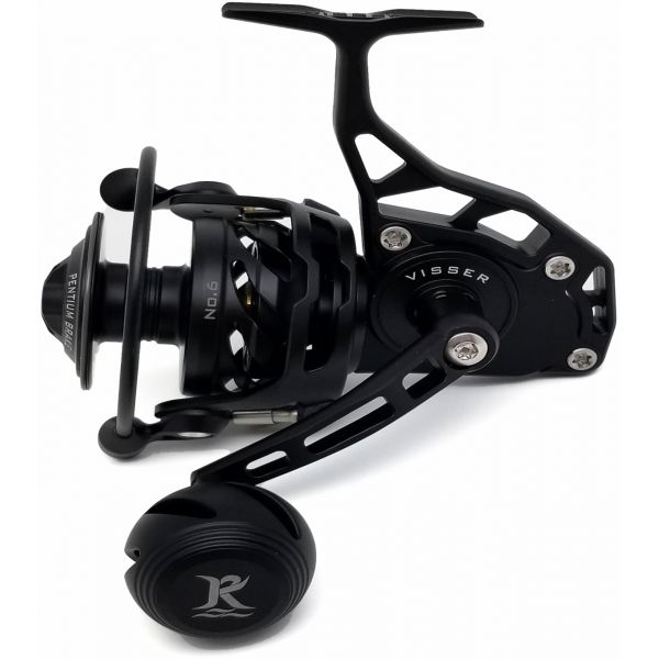 Visser Spinning Reels - No. 3B - Black