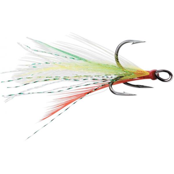 VMC Dressed X-Rap Treble Hooks - Fire Tiger