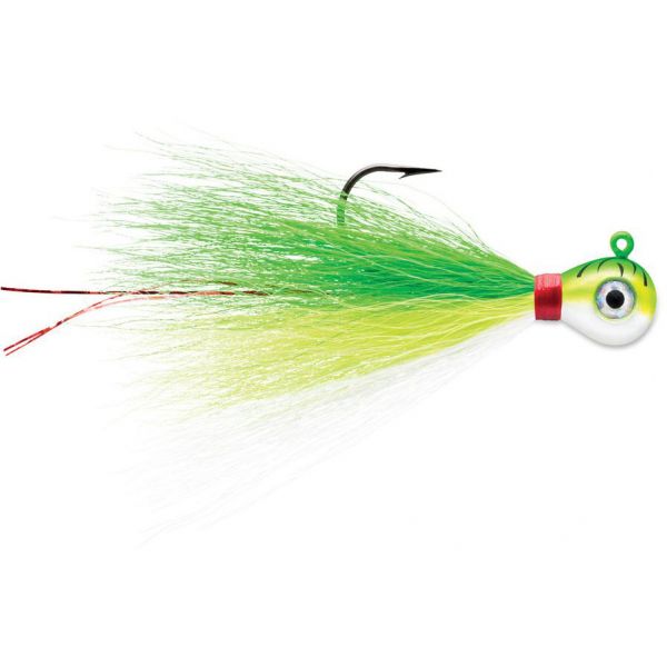 VMC Bucktail Jig - 1/4oz - Green Fire UV