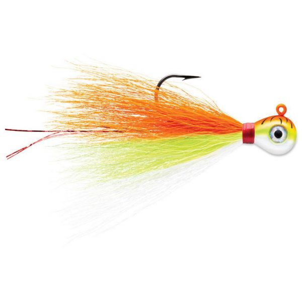 VMC Bucktail Jig - 1/4oz - Orange Fire UV