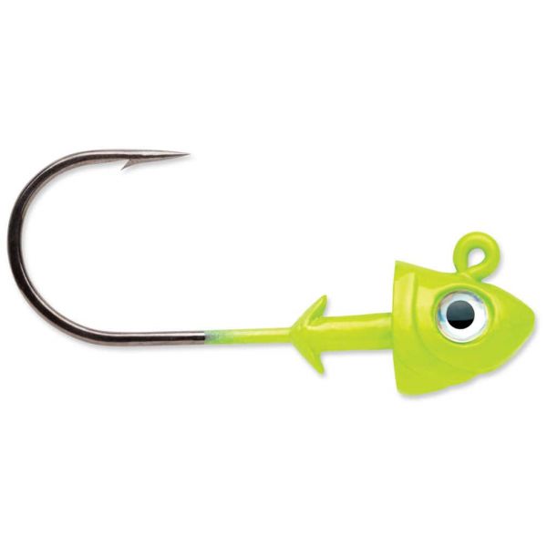 VMC FSJ1 Flat Shad Jig Metallic Chartreuse