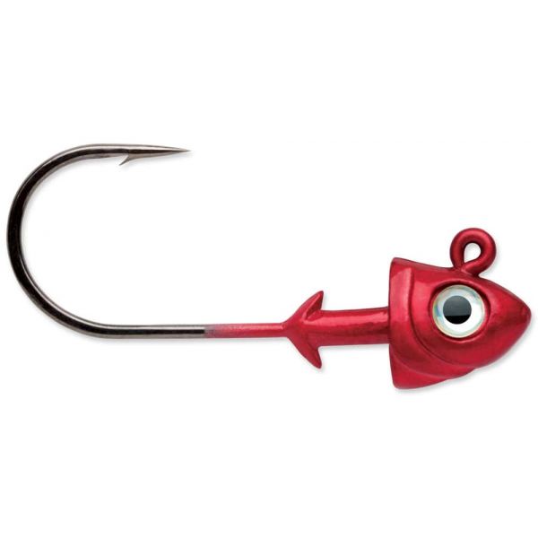 VMC FSJ1 Flat Shad Jig Metallic Red