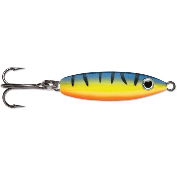 VMC Rattle Spoon - 1/16oz - Glow Hot Perch