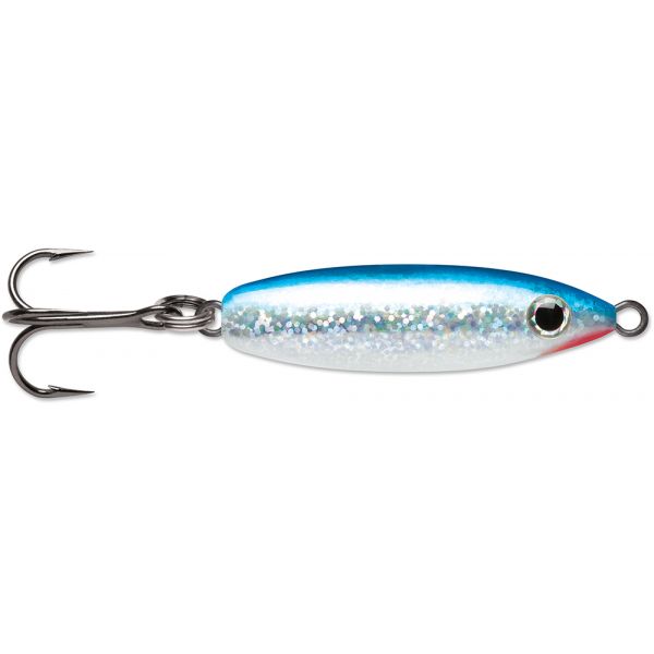 VMC Rattle Spoon - 1/8oz - Glow Blue Shiner