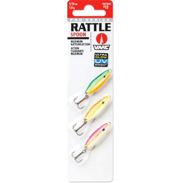 VMC Rattle Spoon Kit - 1/16oz - Glow UV