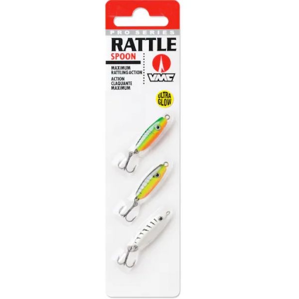 VMC Rattle Spoon Kit - 1/8oz - Glow