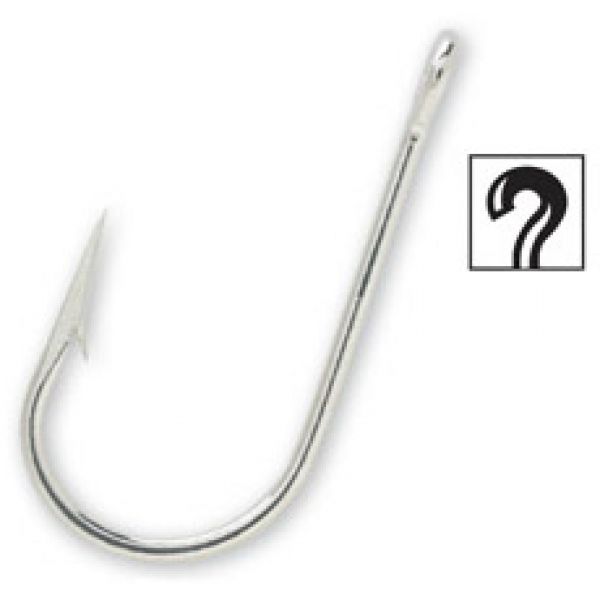 VMC Siwash Open Eye Hook Perma Steel 9171PS 3/0 25pk