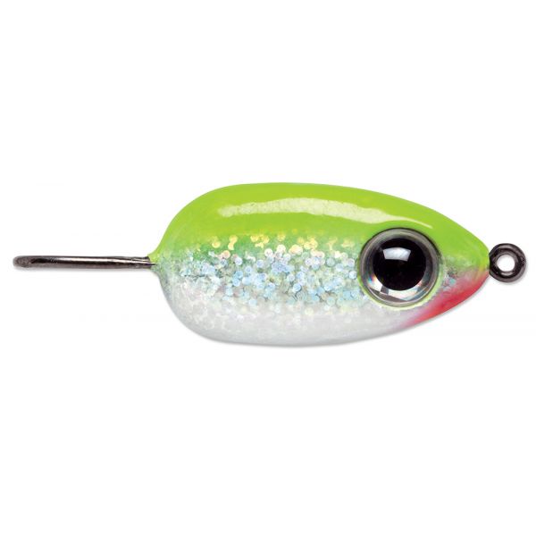 VMC Tear Drop Jig - 1/16oz - Glow Chartreuse Shiner