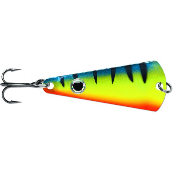 VMC Tingler Spoon - 1/16oz - Glow Hot Perch