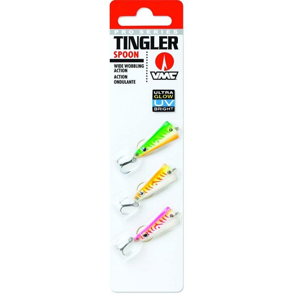 VMC Tingler Spoon Kit - 1/16oz - Glow UV