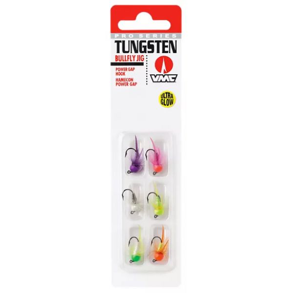 VMC Tungsten Bullfly Jig Kit - 1/16oz