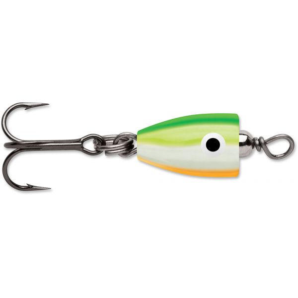 VMC Tungsten Chandelier Jig - 1/16oz - Green Orange Glow