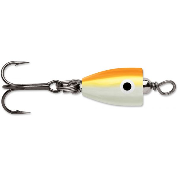 VMC Tungsten Chandelier Jig - 1/16oz - Orange Chartreuse Glow