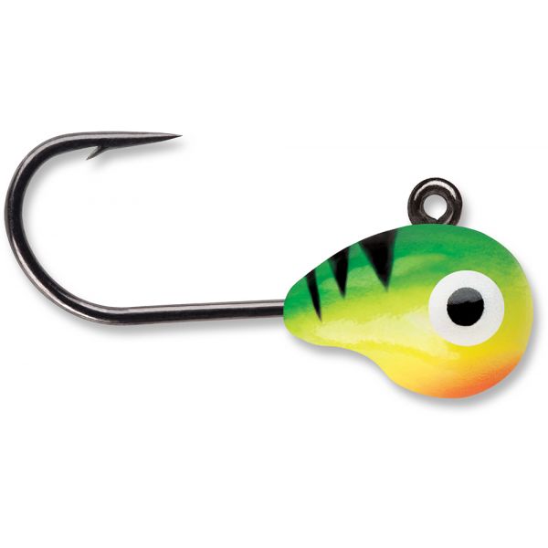 VMC Tungsten Tubby Jig - 1/32oz - Glow Fire Tiger