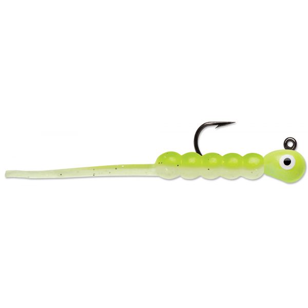 VMC Tungsten Wax Tail Jig - 1/16oz - Chartreuse