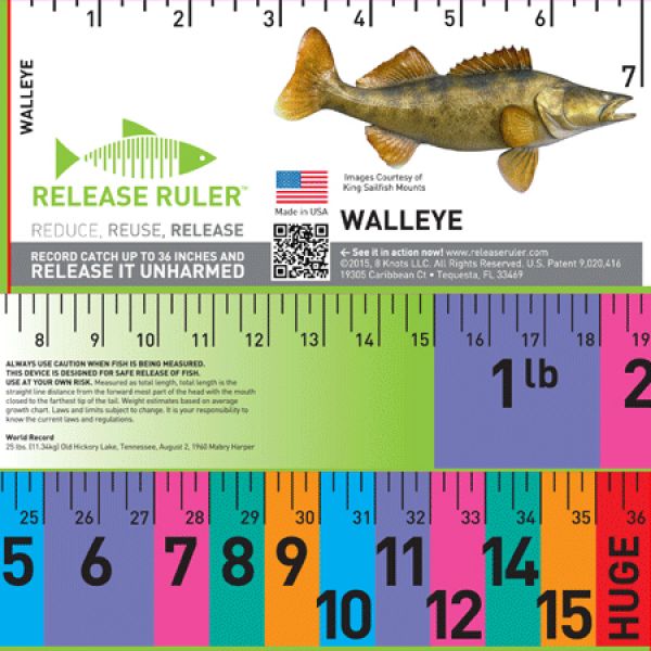 Walleye Release Ruler