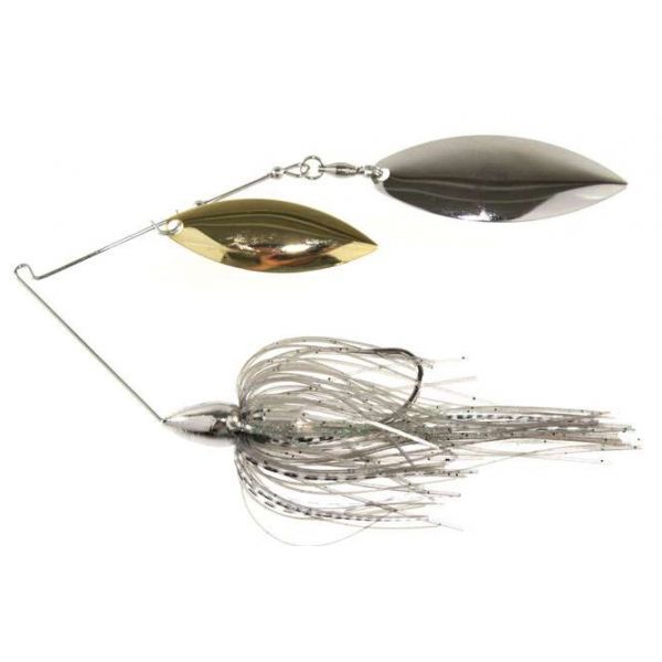 War Eagle Dual Willow Leaf Spinnerbait - 1/2oz Nickel Mouse