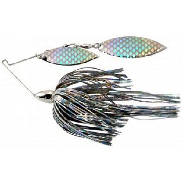 War Eagle Dual Willow Leaf Spinnerbait - 3/8oz Nickel Aurora