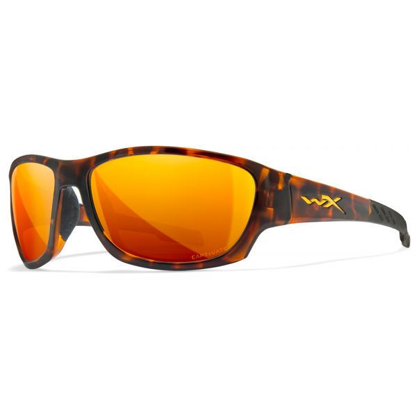 Wiley X WX Climb Sunglasses - Bronze Mirror Lens/Gloss Tortoise Frame