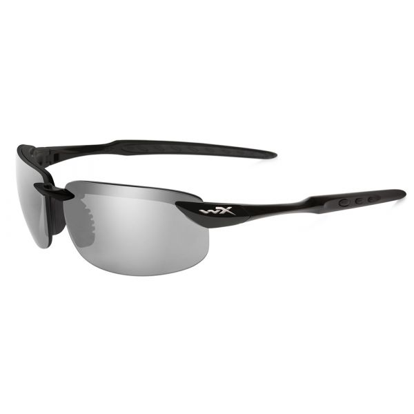 Wiley X Tobi Sunglasses - Glass Black/Silver Flash - TackleDirect