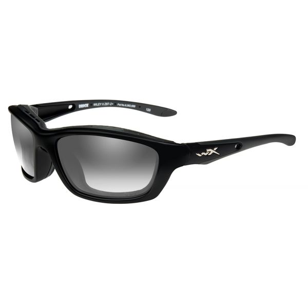 Wiley X Brick Sunglasses - Gloss Black/Photochromic Smoke Grey