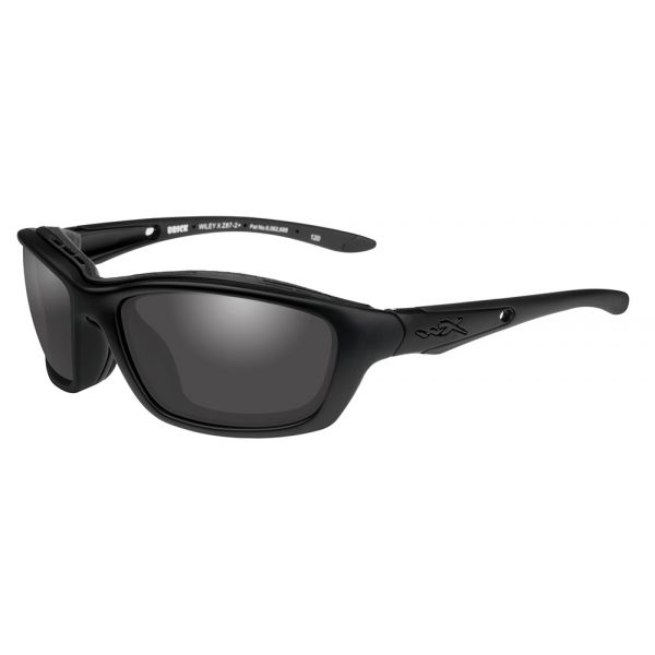 Wiley X Brick Sunglasses - Matte Black/Smoke Grey