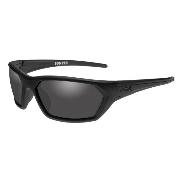 Wiley X Ignite Sunglasses - Matte Black/Smoke Grey