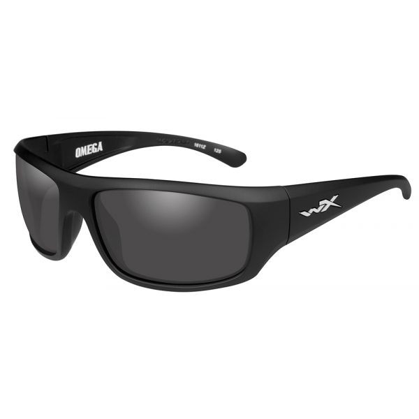 Wiley X Omega Sunglasses - Matte Black/Smoke Grey