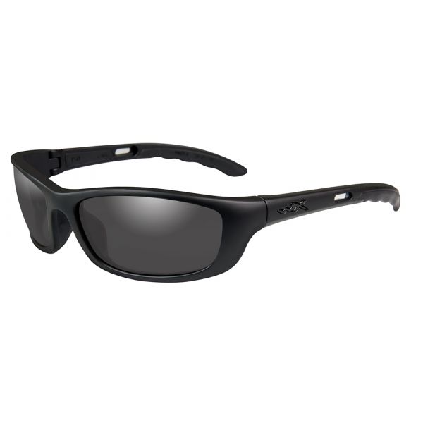 Wiley X P17 Sunglasses - Matte Black/Smoke Grey