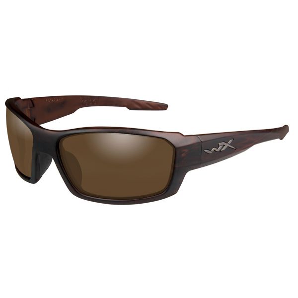 Wiley X Rebel Sunglasses - Matte Layered Tortoise/Polarized Bronze