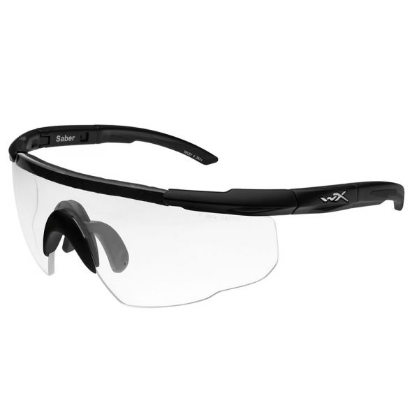 Wiley X Saber Advanced Sunglasses - Matte Black/Clear