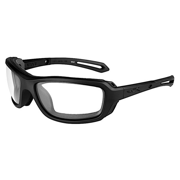 Wiley X Wave Sunglasses - Matte Black/Clear