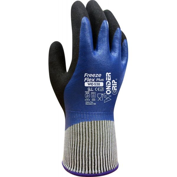 Wonder Grip WG-538 Freeze Flex Plus Gloves - Large