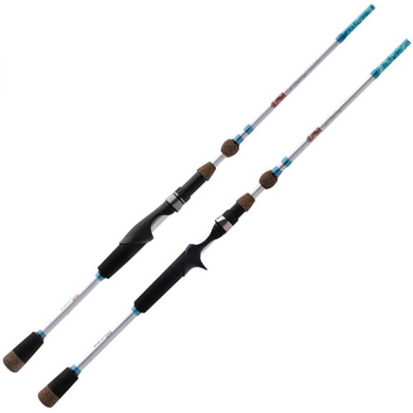 Wright & McGill Blair Wiggins Flats Blue S-Curve Inshore Rods