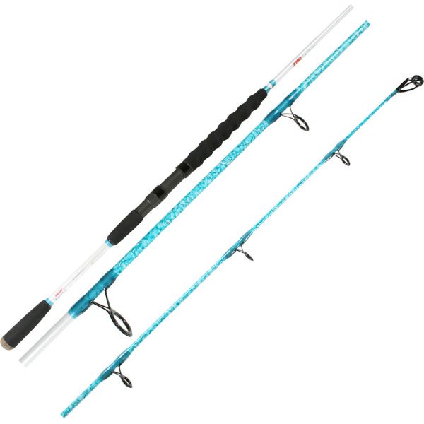 Wright & McGill Blair Wiggins Flats Blue S-Curve Offshore Rods