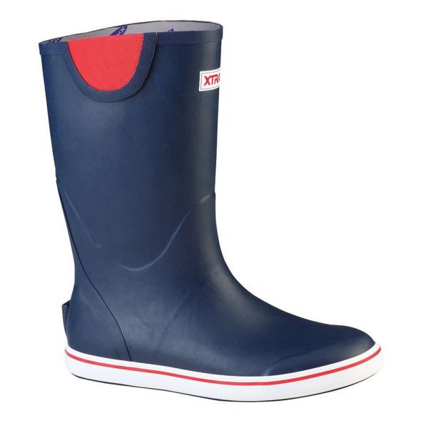 Xtratuf 22732 Full Rubber Deck Boot 12in Navy - Size 13