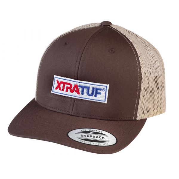 Xtratuf Baseball Snapback Hat - Brown/Tan