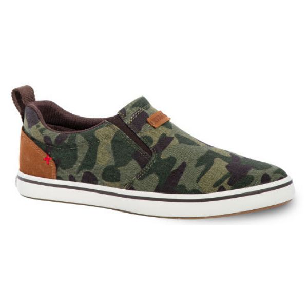 Xtratuf Men's Canvas Sharkbyte Shoe - Camo - 7