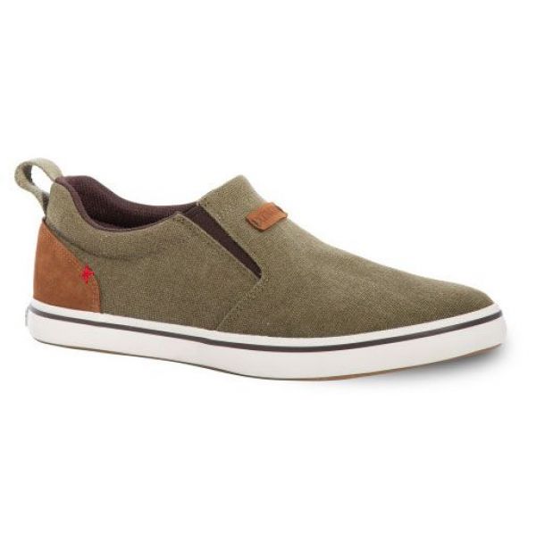 Xtratuf Men's Canvas Sharkbyte Shoe - Green - 7