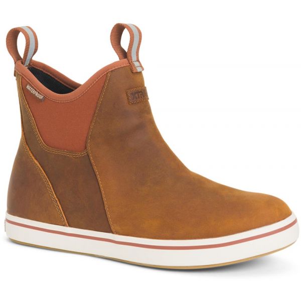 Xtratuf Men's Leather Deck Boot - Burnt Orange - 10.5