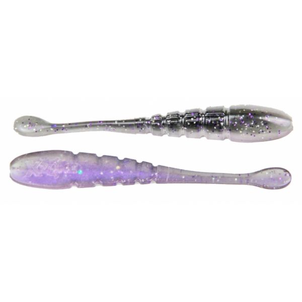 XZone Finesse Slammer - 3.25in - Purple Shiner