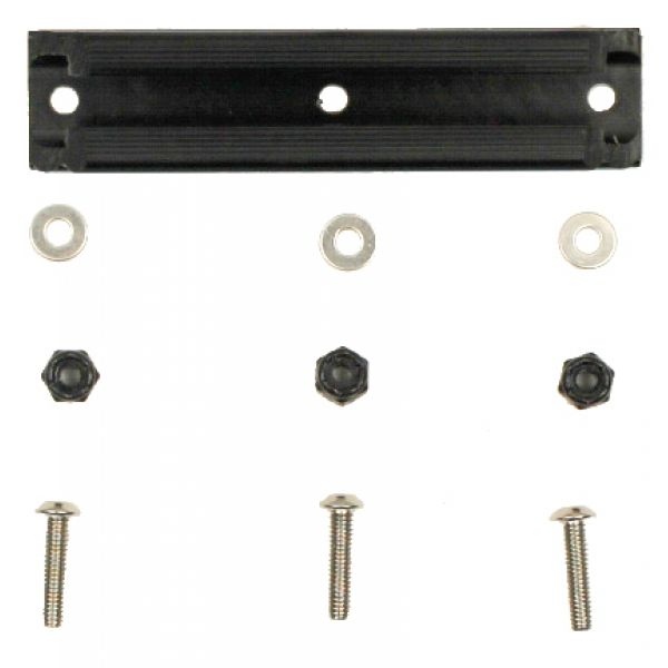 YakAttack GTSL90 GearTrac Mounting Track - Black - 4 in.