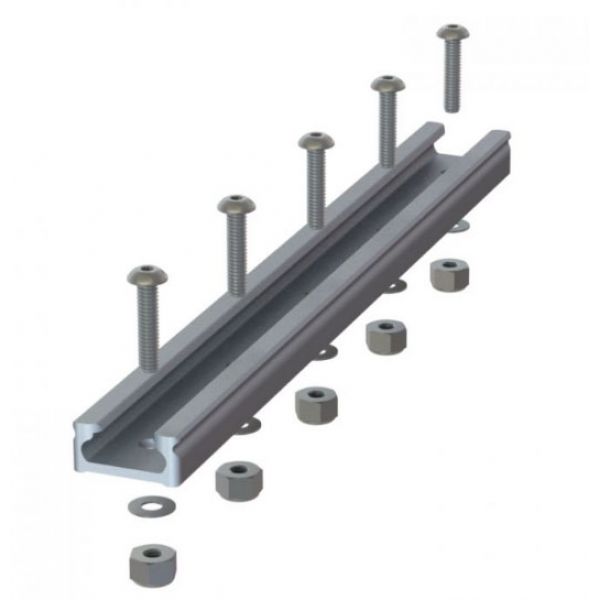 YakAttack GTTL90 GearTrac Top Loading Mounting Track - 8 in.