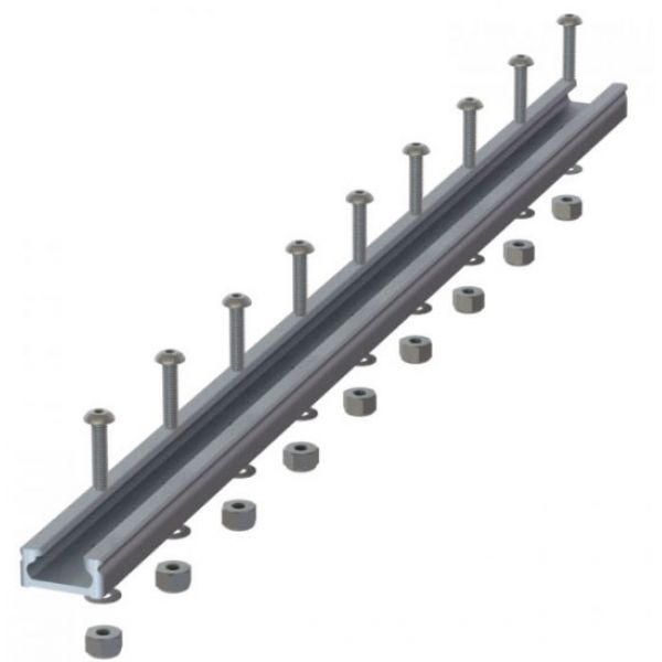 YakAttack GTTL90 GearTrac Top Loading Mounting Track - 16 in.