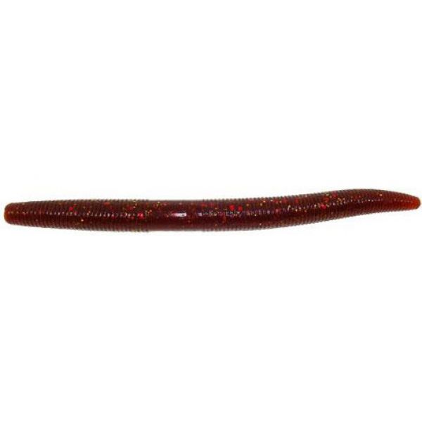 Yamamoto 5in Senko Lure 284 Rootbeer w/ Red Gold