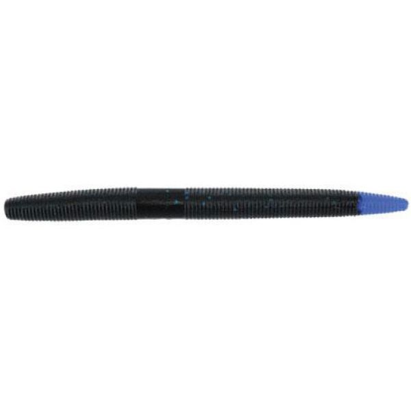 Yamamoto 5in Senko Lure 523 Black Blue Flake/ Blue Tip