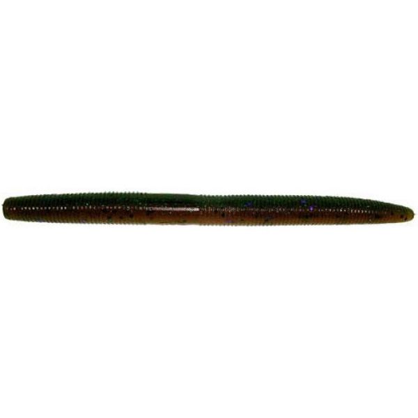 Yamamoto 5in Senko Lure 926 Dark Green Pumpkin w/ Purple/Greenlam