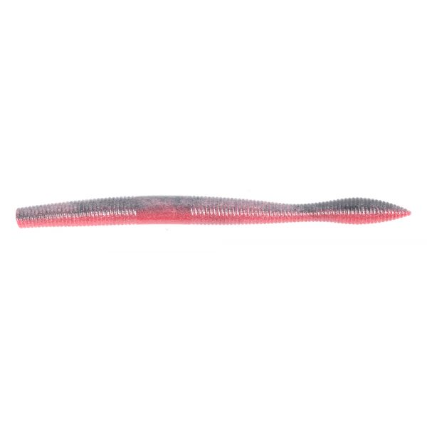 Daiwa Yamamoto Neko Fat Worm - 5in - Red Shad Black Red Laminate