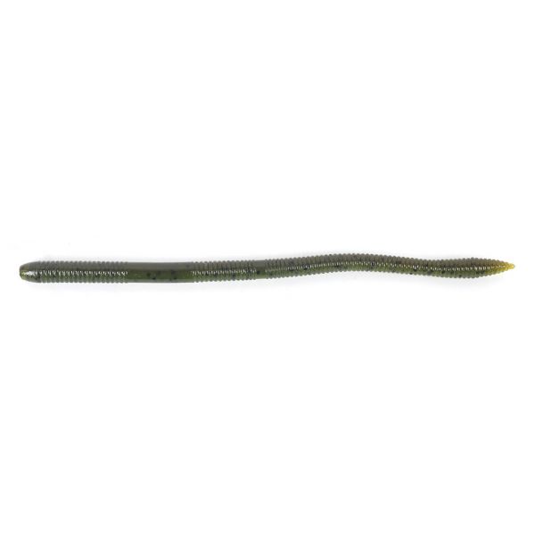 Daiwa Yamamoto Neko Straight Worm - 5.8in - Green Pumpkin/Watermelon