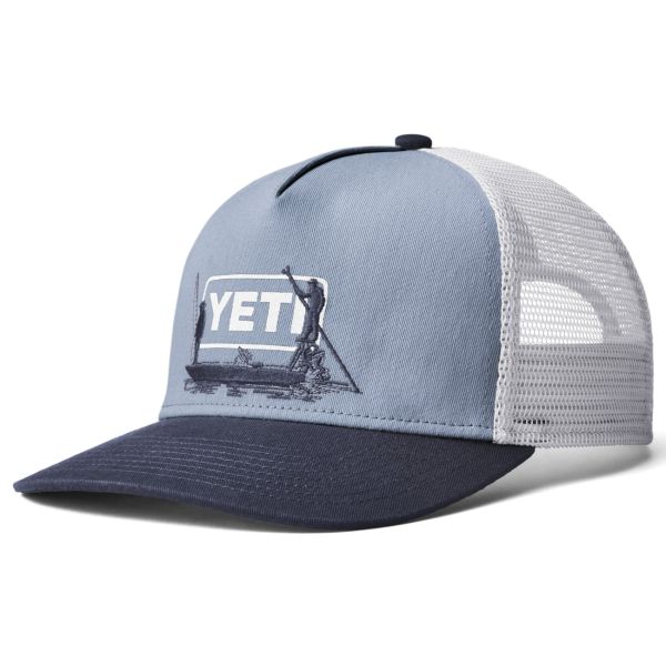 Yeti Flip Skiff Trucker Hat - Stone Blue